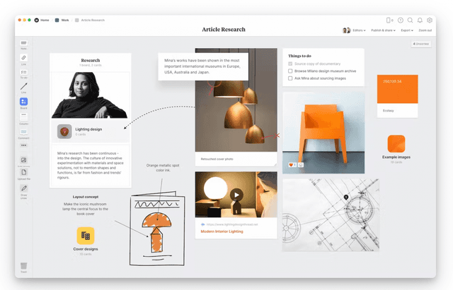 어플 Milanote로 글쓰기를 계획하는 법